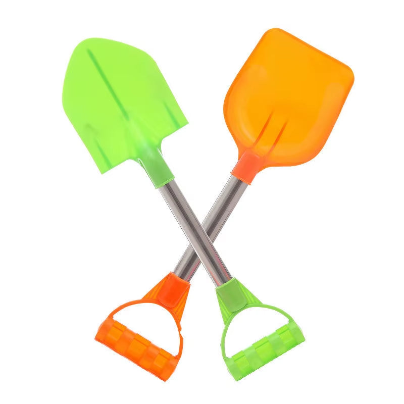 2Pcs Beach Shovel Toy Kids Outdoor Digging Sand Shovel Play Sand Tool Summer Beach Playing Shovels Play House Toys Random Color