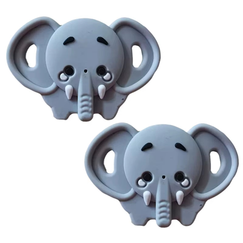 Cartoon Silicone Pacifier Animal Elephant Cute Baby Nipple Bpa Free Toddler Infant Dummy Soother Newborn Christmas Birthday Gift