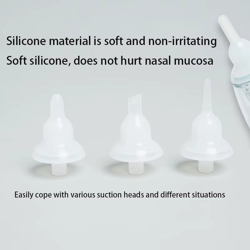 3-In-1 Electric Nasal Aspirator Nasal Washer Electric Newborn Baby and Children'S Nasal Mucus Cleaning Tool Silent Utensils Sets