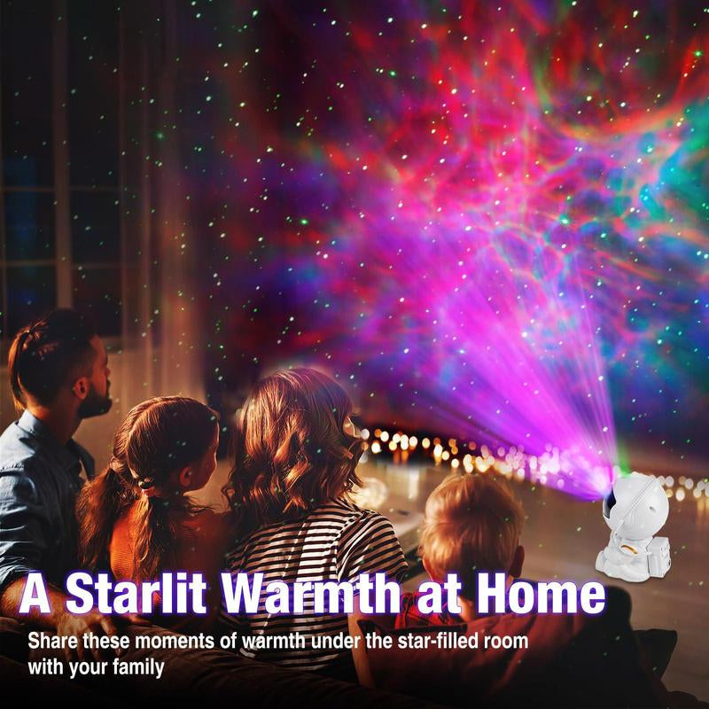 Astronaut Projector,Star Projector Galaxy Light,Night Light,Light Projector for Bedroom,Starry Nebula Ceiling LED Lamp with Remote