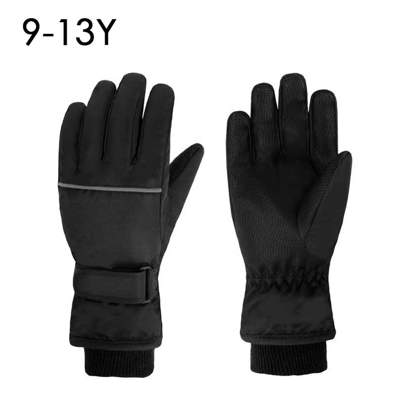 2025 Children Ski Gloves Keep Finger Warm Waterproof Thicken Mittens Winter Snowboard Snow Kids Gloves for Boys Girl Accessories