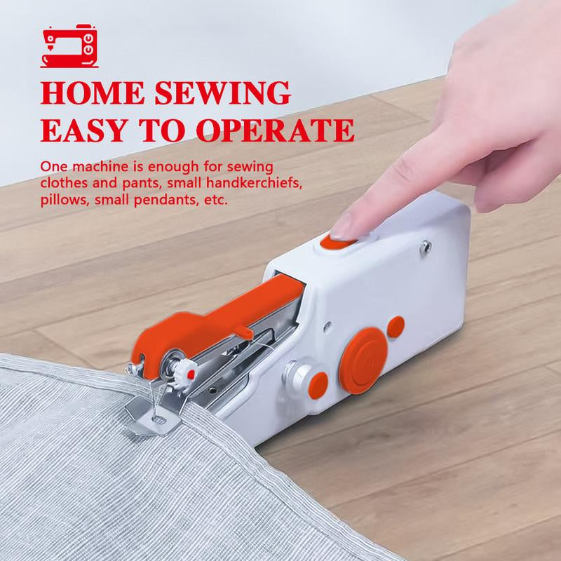 Mini Handheld Sewing Machine without Battery,1 Count Portable Electric Stitcher,Sewing Supplies for Home Use,Gift for Mom,Fall Essentials - Mini Portable Cordless