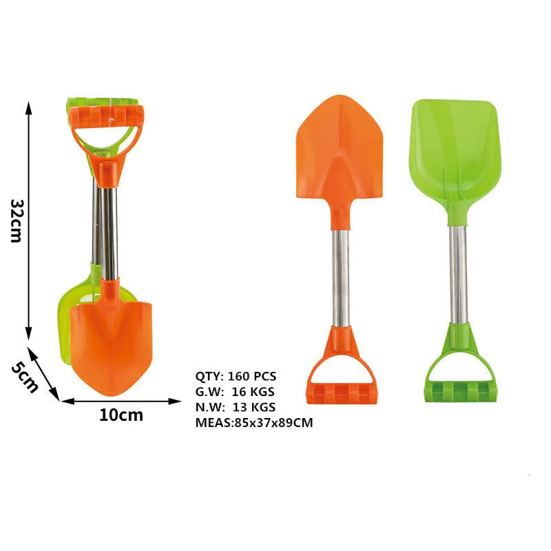 2Pcs Beach Shovel Toy Kids Outdoor Digging Sand Shovel Play Sand Tool Summer Beach Playing Shovels Play House Toys Random Color