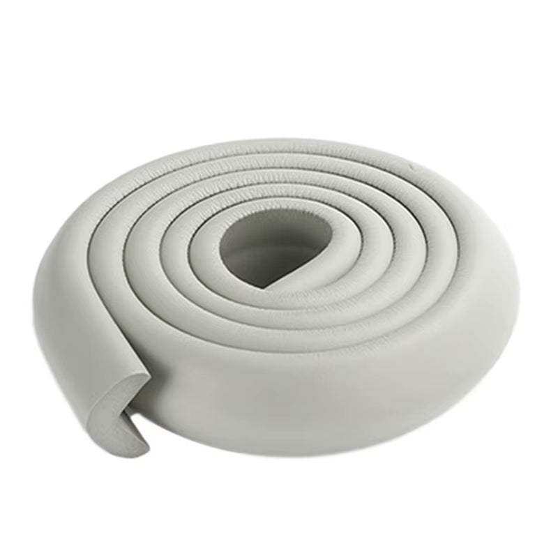 2M Soft Baby Safety Desk Table Edge Guard Strip Security L-Shaped Kids Protection Bumper Edge Angle Home Anti-Collision Strip