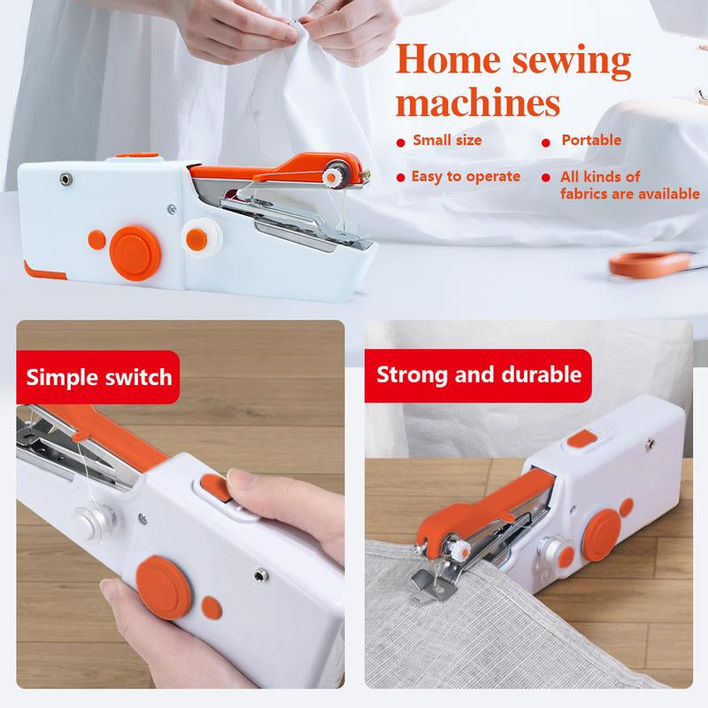 Mini Handheld Sewing Machine without Battery,1 Count Portable Electric Stitcher,Sewing Supplies for Home Use,Gift for Mom,Fall Essentials - Mini Portable Cordless