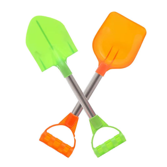 2Pcs Beach Shovel Toy Kids Outdoor Digging Sand Shovel Play Sand Tool Summer Beach Playing Shovels Play House Toys Random Color