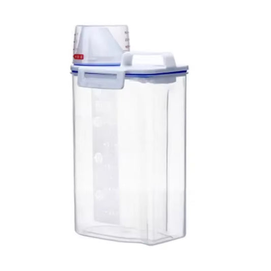 Moisture-Proof Sealed Grain Jar Rice Storage Box Pet Food Container Airtight Bucket Filled Grainkeeper for Kitchen Organization