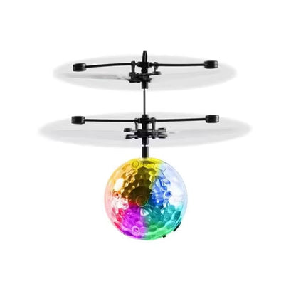 Unique Toy Gesture-Controlled Colorful Luminous Crystal Ball Pendant Children'S Unique Gift Remote-Controlled Sensing Light Ball