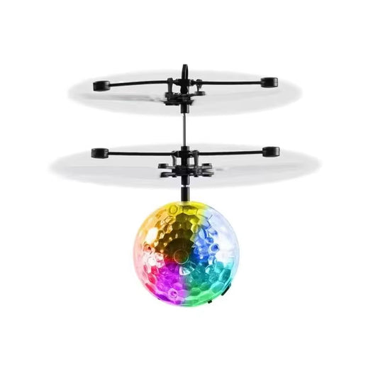 Unique Toy Gesture-Controlled Colorful Luminous Crystal Ball Pendant Children'S Unique Gift Remote-Controlled Sensing Light Ball