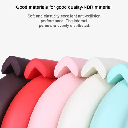 2M Soft Baby Safety Desk Table Edge Guard Strip Security L-Shaped Kids Protection Bumper Edge Angle Home Anti-Collision Strip