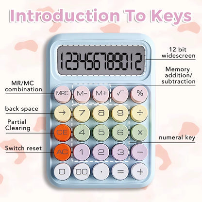 Calculator Dopamine Candy Color High Value Multifunctional Calculator for College Students Children Learning